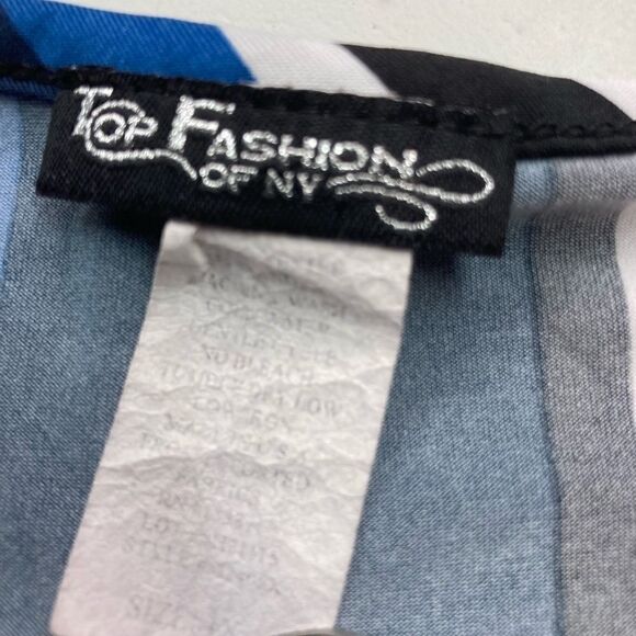 TOP FASHION OF NY,women’s top, Multicolored,Sz XL - Picture 5 of 10